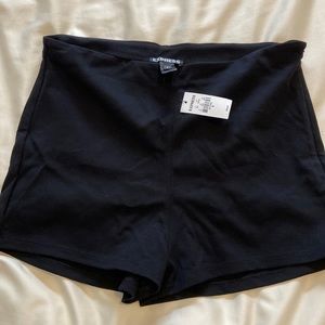 Express NWT shorts, black high waisted